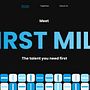 Firstmile Homepage. Design, Design digital, Design de produto digital, e Web Design projeto de Tejas M - 02.01.2025