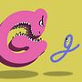 G Maligno. Ilustração digital, Design de personagens, Desenho digital, e Lettering projeto de hans_19 - 08.01.2025