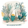 Le Petit Cactus. Un projet de Illustration traditionnelle et Illustration numérique de viktorie - 18.01.2025