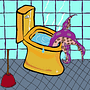 Weird Toilet. Un proyecto de Creatividad, Ilustración digital, Dibujo, Diseño, Diseño de complementos e Ilustración vectorial de barylkabaryla - 20.01.2025