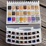 Handmade Watercolor Palette. Un progetto di Belle arti, Pittura, Pittura ad acquerello, Artigianato e DIY di ihoey - 21.01.2025