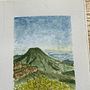 Travel Watercolor Projects - Mt. Gede. Un proyecto de Dibujo, Pintura a la acuarela, Bellas Artes, Dibujo a lápiz, Sketchbook y Bocetado de ineke_yulianti - 05.02.2025
