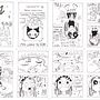 Mini Zine Comic. Comic, Drawing, Traditional illustration, Ink Illustration, and Pencil Drawing project by Mei Lazarov - 02.12.2025