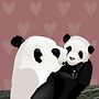 Misie panda. Projekt z dziedziny Ilustracja c i frowa użytkownika Krista Saksone - 01.03.2025