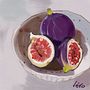 Figs. Fine Arts, Oil Painting, Painting, Digital Illustration, Drawing, Acr, and lic Painting project by Véronique Pelletier - 04.04.2025