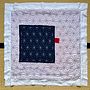 Repairing a pillow-case with sashiko. Un projet de DIY, Broderie, Art textile, Design textile, Upc , et cling de malachel - 08.04.2025