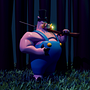 Big pig. 3D, Design de personagens 3D, 3D Design, Modelagem 3D, e Design de personagens projeto de gportugalm2007 - 06.05.2025