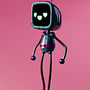 Robotín. Projekt z dziedziny  Motion graphics, Projektowanie postaci, Projektowanie produktowe i  Modelowanie 3D użytkownika Clàudia Gómez Martí - 12.05.2025