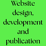 Website design, development and publication. Projekt z dziedziny CSS, Tworzenie stron internetow, ch, Web design, HTML, JavaScript, Projektowanie produktu c, frowego i Programowanie użytkownika Myriam Bakayoko - 13.05.2025