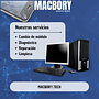 Servicio Técnico de celulares y computadoras. Un projet de Informatique, Développement web, Réseaux sociaux, Conception d'affiches, Marketing digital, E-commerce, Conception d'applications, Marketing pour Instagram, Développement no code, Business, Intelligence Artificielle , et Conception IA de Karla Borysiuk de Macia - 20.05.2025