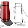 Insulated Pressure-Regulated Water Bottle for Mountain Climbers. Design, Product Design, Sketching, Drawing, and Sketchbook project by Temidayo Durodola - 05.21.2025
