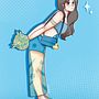 Flowers and Ducks. Character Design, Digital Drawing, Digital Illustration, Traditional illustration, and Manga project by nathy_barriga - 05.29.2025