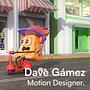 Dave Gamez - Motion Design Reel . Ilustrasi Digital, Grafik Gerak, animasi 3D, animasi 2D, pemodelan 3D, Desain Karakter, 3D, Desain Aksesori, Animasi, Dan Arahan Seni proyek oleh Dave Gámez - 06.10.2025