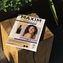 Maxim Magazine Ad. Un progetto di Graphic design di kerryzara - 12.06.2025
