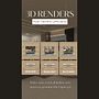Soluciones Visuales en 3D para Proyectos Arquitectónicos. Un proyecto de Marketing para Instagram, Marketing, Redes Sociales, Diseño de interiores, Arquitectura interior, Interiorismo y Modelado 3D de techeiraflorencia94 - 08.07.2025
