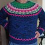 Sueter Jacquard Ein Projekt aus dem Bereich Stricken von Mirta Liliana Campos - 29.07.2025