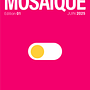 Mosaïque – An Interactive Graphic Design Magazin. Un proyecto de Diseño de la información, Diseño editorial, Diseño gráfico y Diseño digital de Khaoula DAHO IDRISSI - 07.08.2025