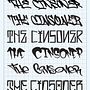 Catalogo letras Graffiti - The Cinsoner Ein Projekt aus dem Bereich Grafikdesign, Digitale Illustration, Br, ing und Identität und Urban Art von Alberto Urieta Cinso - 16.08.2025