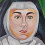 RETRATO AL OLEO SOBRE PAPEL. Fine Arts, Oil Painting, and Painting project by Yadira Morán Morales - 08.19.2025