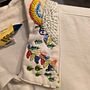 Camisa bordada, cuello, puños y bolsillo. Un projet de Broderie de Zahira Mendoza - 24.08.2025