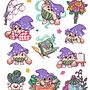 Figurinhas no estilo Kawaii. Projekt z dziedziny Manga, Projektowanie postaci, Trad, c i jna ilustracja użytkownika Anna Silva - 05.09.2025