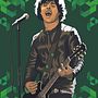 BILLIE JOE (GREEN DAY) Ein Projekt aus dem Bereich Digitale Illustration, Porträtzeichnung und Vektorillustration von David Roi Corral Naveira - 10.09.2025