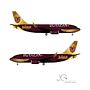 Diseño Gráfico Avión La Vinotinto. Un proyecto de Diseño gráfico de Jennifer Galviz - 17.09.2025