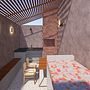 quintal slow. Interior Architecture, Interior Design, Interior Decoration, and Color Theory project by Luiz Henrique de Barros - 10.14.2025