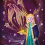 The celestial prince. Un proyecto de Dibujo digital, Ilustración digital e Ilustración tradicional de muh_farid_ishlahi - 06.11.2025
