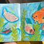 Poisson coloré  . Membuat sketsa, Kreativitas, Menggambar, Ilustrasi tradisional, Lukisan Cat Air, Dan Buku sketsa proyek oleh Cussey Mélanie - 11.24.2025