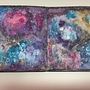 Meine Galaxie im Sternbild Widder. Un proyecto de Bellas Artes, Pintura, Ilustración tradicional y Pintura a la acuarela de krstin - 07.12.2025