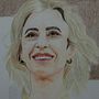 Retrato de Fernanda Torres. Pencil Drawing, Drawing, Portrait Drawing, Realistic Drawing, and Colored Pencil Drawing project by Ana Izabel Bruno de Carvalho Silva - 01.15.2026