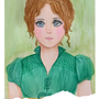 Elizabeth Bennet. Ilustração infantil, Desenho com lápis de cor, Ilustração tradicional, Pintura, Desenho de retrato, e Pintura em aquarela projeto de minu - 15.02.2026