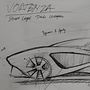 VORTENZA Street Legal Sportscar Sketch . % Fatur Abdigama tarafından hazırlanan Tasarım, Endüstri, el tasarım, Ürün Tasarımı, Ve Eskiz çizimi projesi - 02.16.2026