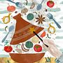 Magical foods illustration project. Colored Pencil Drawing, Digital Illustration, Drawing, Traditional illustration, Ink Illustration, and Pencil Drawing project by mienekekraaijeveld - 02.17.2026