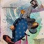 My Creative Notebook: Experiments with Collage, Stamps, & Decoupage. Collage, Traditional illustration, Paper Craft, and Sketchbook project by Victoria - 03.06.2026