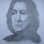 Professor Snape. Fine Arts, Pencil Drawing, Drawing, Realistic Drawing, and Artistic Drawing project by khk62y8gsc - 03.07.2026
