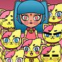 Kawaii-Style Characters . Design, Design de personagens, Ilustração tradicional, Ilustração vetorial, e Mangá projeto de Anindita Dey - 09.03.2026