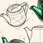 Tetera moderna. Desenho, Design industrial, Design de produtos, e Esboçado projeto de dpirela3 - 16.03.2026