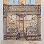 The chocolate shop. Architectural Illustration, Drawing, Painting, and Watercolor Painting project by Karla VG - 03.25.2026