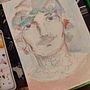 Progetto Finale Sykes! . Fine Arts, Portrait Drawing, Painting, Watercolor Painting, Traditional illustration, Drawing, Creativit, and Sketchbook project by dannydevilinks - 03.29.2026