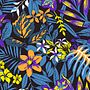 Jardim Contemporâneo. Accessor, Design, Costume Design, Traditional illustration, Fashion Design, Printing, Pattern Design, and Textile Printing project by mateusanthonio - 03.31.2026