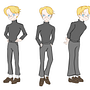Our Male OC. Artistic Drawing, Character Design, Drawing, Narrative, Sketching, Stor, board, Stor, and telling project by Amy and Audrey Chai - 04.20.2026
