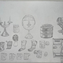 Jury Rigg Gambiarra Products. Sketching, Design, Sketchbook, Drawing, and Product Design project by Akim Ferreira da Macena - 05.08.2026