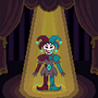 “El Bufón Carmesí”. Character Design, Video Games, Pixel Art, and Game Design project by David Campos Torres - 05.16.2026