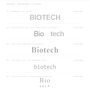 Logo Biotech Ein Projekt aus dem Bereich Grafikdesign und Verlagsdesign von Luis Efraim Blanco Salazar - 18.05.2026