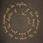Quote in metallic ink. Caligrafia projeto de Alejandra M. - 19.05.2026