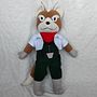 Fox McCloud de Star Fox 64. Character Design, Toy Design, Sewing, and Textile Design project by Catalina Miranda Ruedlinger - 06.02.2026