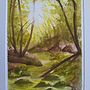 Luz entre Arboles Ein Projekt aus dem Bereich Bildende Künste, Malerei und Aquarellmalerei von Nicole Schaper - 09.06.2026