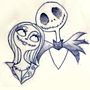 Proyecto Final: Jax and Sally . Design tatuaj de ilianagatto - 06.29.2026
